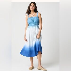J. Crew Ombré midi dress